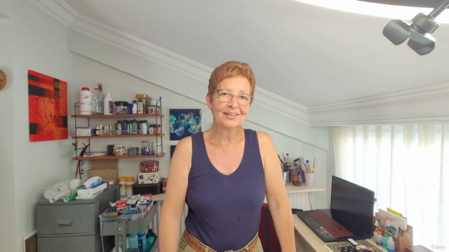 Yeni başlayanlar için Dökme Akrilik Resim Kursu – Screenshot 3