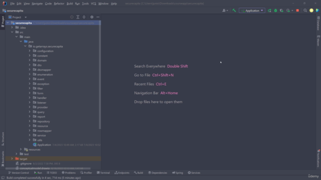 Docker and Spring Boot – Screenshot 1