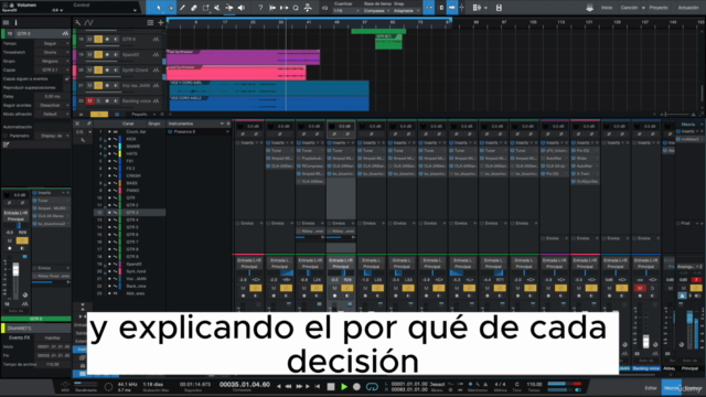 MASTERCLASS Mezcla POP/FUNK en Studio One – Screenshot 2