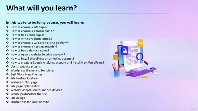 Website Creation - Start learning from the beginning – Screenshot 2