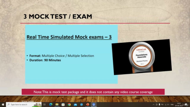 Mock Exams: Oracle SCM Business Process Foundation Associate - Screenshot_03