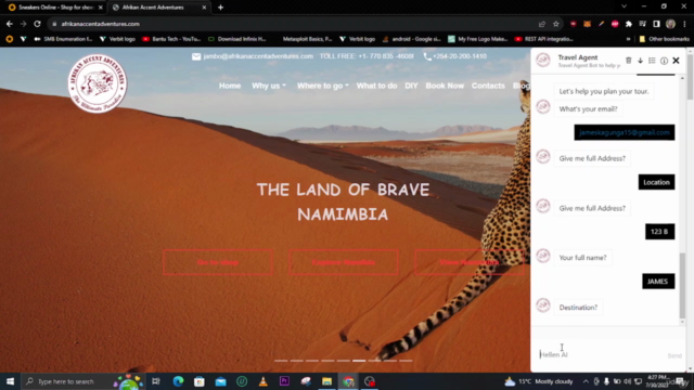 Learn to Create an AI Chatbot without Coding – Screenshot 4