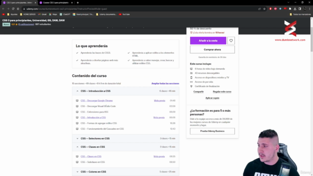 CSS 3 para principiantes, Universidad, GS, DAM, DAW – Screenshot 2