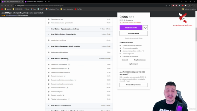 Java para principiantes, el mejor curso para iniciarte – Screenshot 2