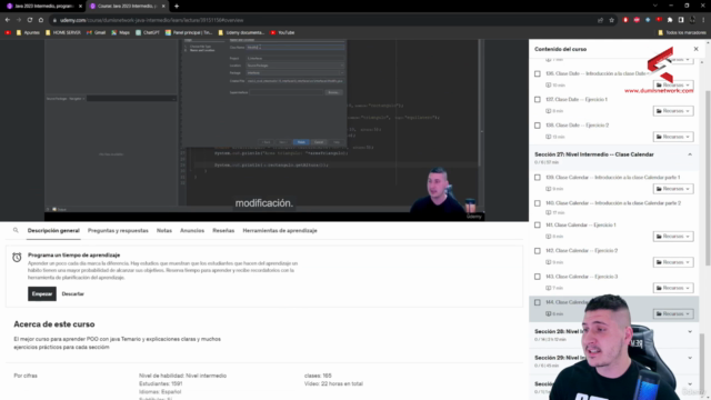 Java Intermedio, programación orientada a objetos full – Screenshot 4