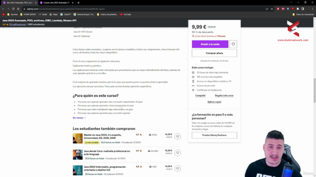 Java Avanzado, POO, archivos, JDBC, Lambda, Stream API, SQL – Screenshot 1