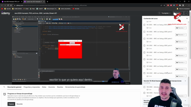 Java Avanzado, POO, archivos, JDBC, Lambda, Stream API, SQL – Screenshot 4