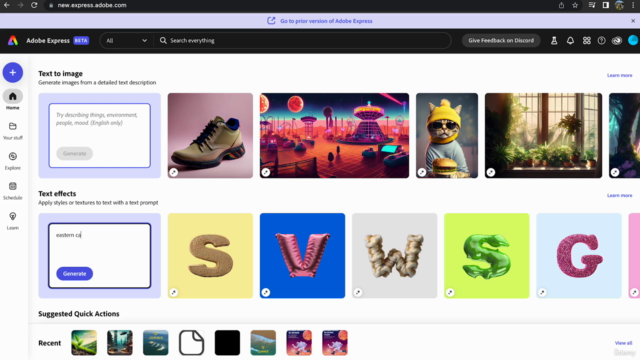 Adobe Express: New Way of Content Creation with AI – Screenshot 3
