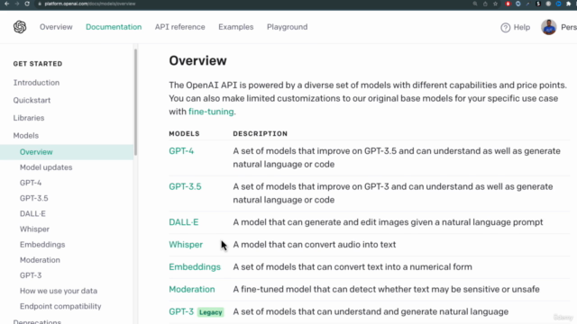 ChatGPT & OpenAI APIs: The Comprehensive Guide – Screenshot 2
