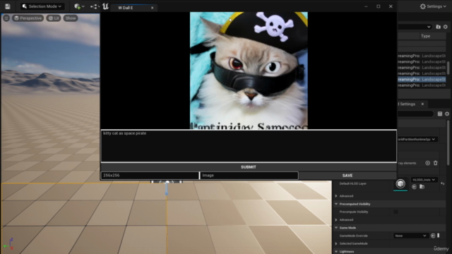 Unreal Engine: Creating a ChatGPT / Dall-E Plugin – Screenshot 3