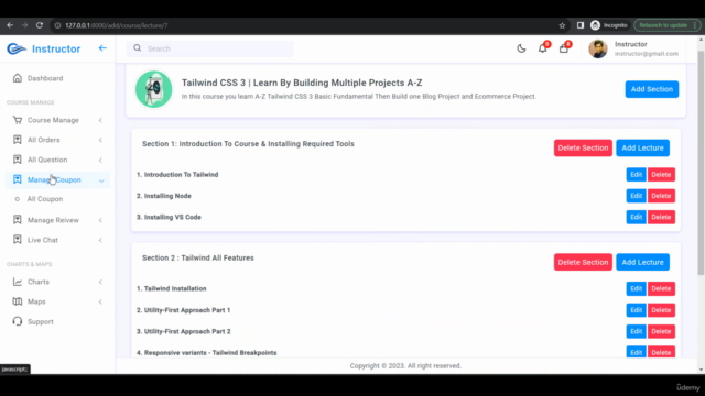Laravel 10 Build Complete Learning Management System LMS A-Z – Screenshot 3