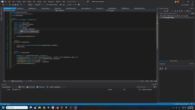Unity Development - Create Your First Platformer Game! – Screenshot 4