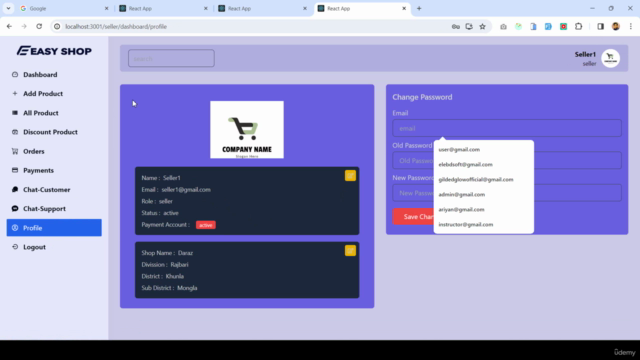 React Js 2025 Build Multi-Vendor Ecommerce Start to Finish – Screenshot 2