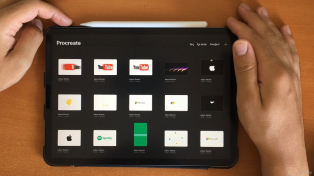 Procreate de Logo Animasyonu Öğreniyorum – Screenshot 1