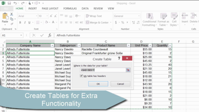Excel: Core Data Analysis, and Workbook Customization – Screenshot 4