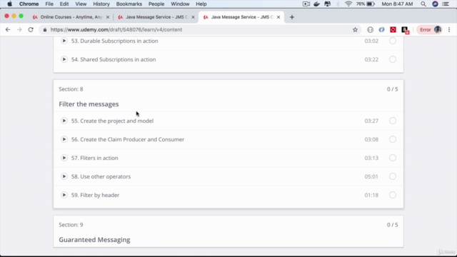 Java Message Service - JMS Fundamentals – Screenshot 4