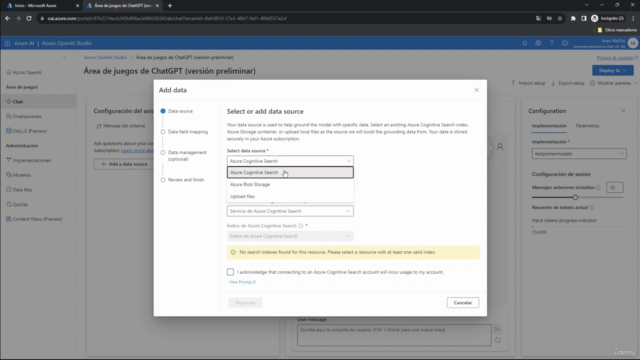 Master IA Generativa. Crea tu propio ChatGPT en Azure OpenAI – Screenshot 3