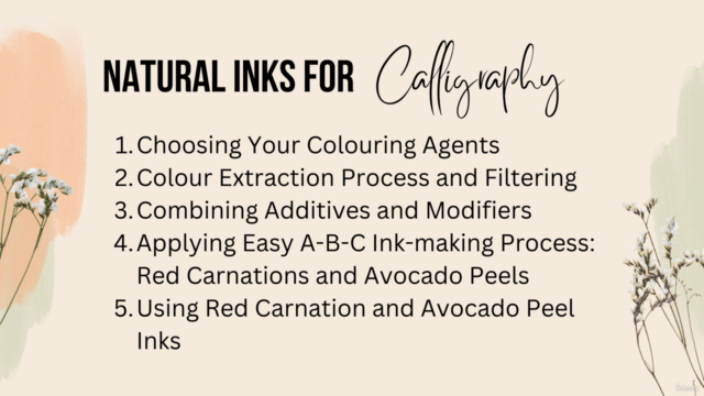 Calligraph-ink: Introduction To Natural Ink Making – Screenshot 4