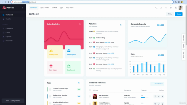 Crea tu Plataforma de cursos online con el STACK MEAN – Screenshot 1