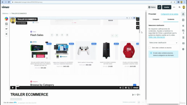 Crea tu Plataforma de cursos online con el STACK MEAN – Screenshot 2