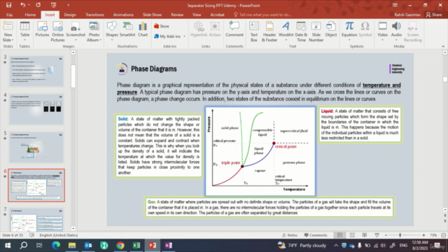 Oil and Gas Separation Design – Screenshot 1