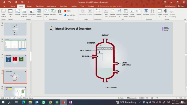 Oil and Gas Separation Design – Screenshot 3