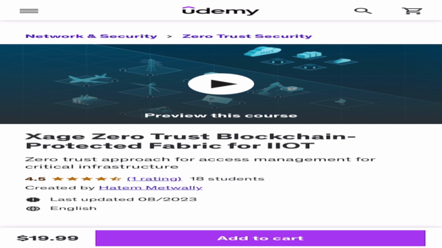 Xage Zero Trust Blockchain-Protected Fabric for IIOT – Screenshot 1