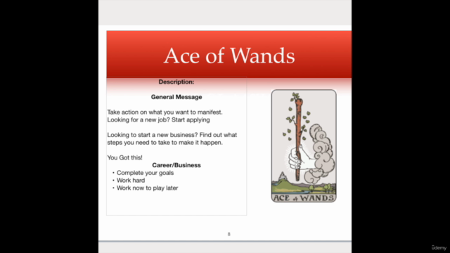 Learn Psychic Tarot - Ace to Ten of Wands - Screenshot_02