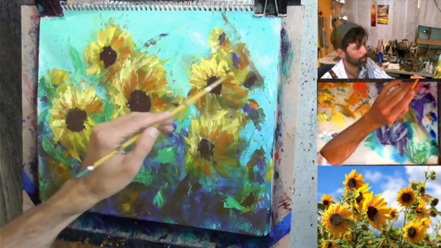 Free Expressionism Painting like you just don't care Flowers – Screenshot 2
