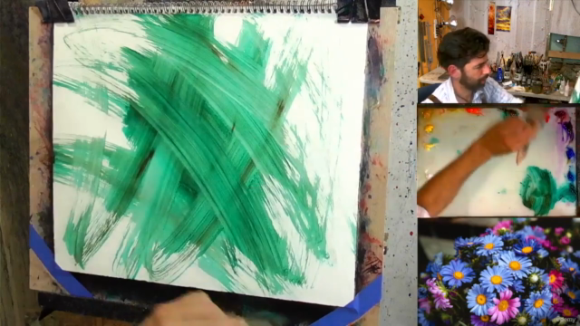 Free Expressionism Painting like you just don't care Flowers – Screenshot 3