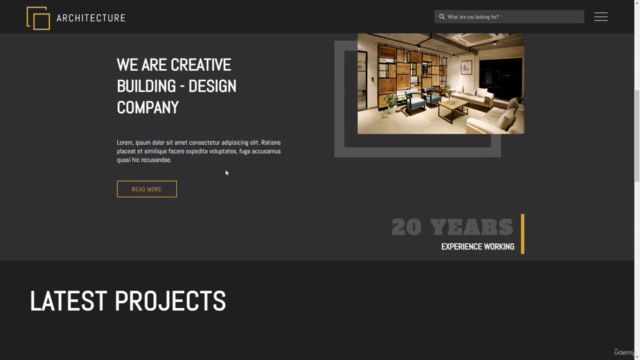 Build 5 Responsive Websites with HTML, CSS, and JavaScript – Screenshot 3