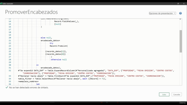 Power Query: Lenguaje M aplicado a casos prácticos Office365 – Screenshot 4