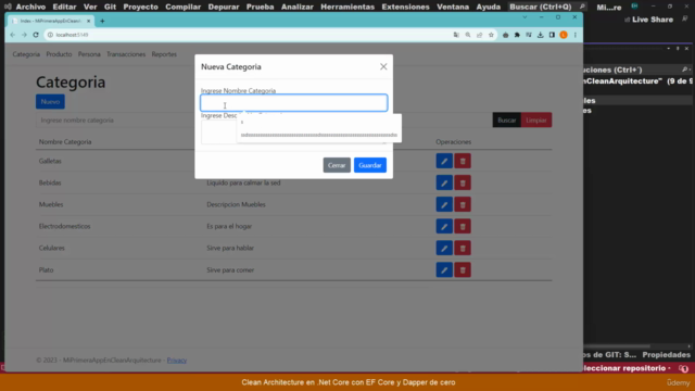 Clean Architecture en .Net Core con EF Core y Dapper de cero – Screenshot 2