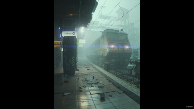Blender Beginner Workflow For Cinematic Art, 2 tutorials – Screenshot 2