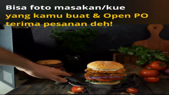 Kelas Fotografi Makanan dengan Hp: Siap Jadi Profesional – Screenshot 1