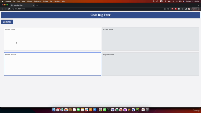 The complete ChatGPT App Development Course with Python – Screenshot 1