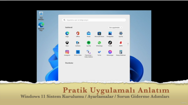 A'dan Z'ye Windows 11 ( Detaylı Anlatım) – Screenshot 3