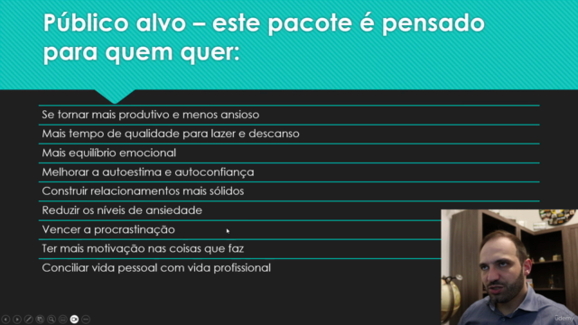 Produtividade + Inteligência Emocional + Procrastinação – Screenshot 2