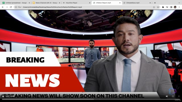 Automating Journalism: Make News Channel with AI Presenters – Screenshot 2