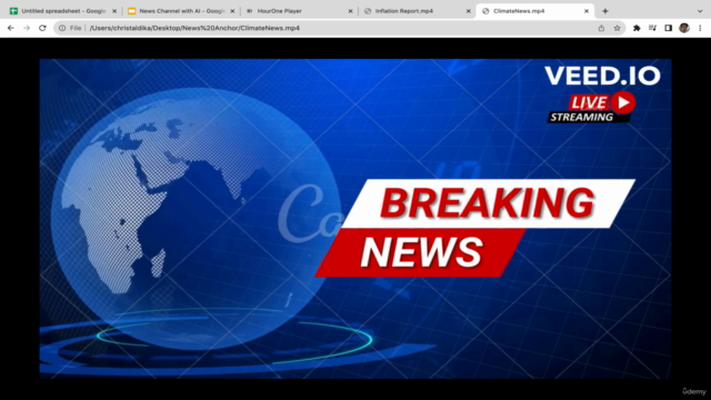 Automating Journalism: Make News Channel with AI Presenters – Screenshot 4