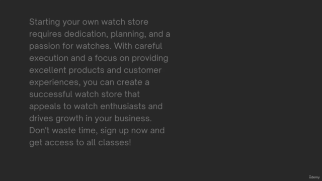 How to Create Your Own Watch Business Store – NOOB'S GUIDE – Screenshot 4