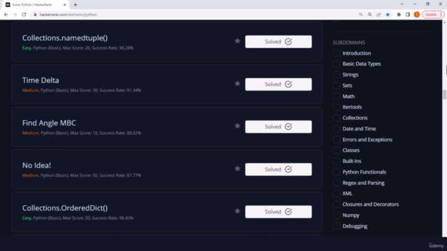 Python Programming with HackerRank: From Zero to Hero – Screenshot 2