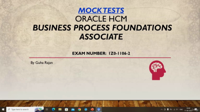 Mock Exams: Oracle HCM Business Process Foundation Associate – Screenshot 2