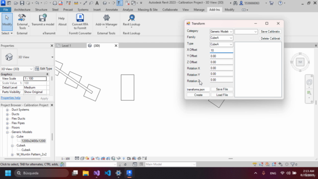 Autodesk Revit 2023 Family Calibration for C# AddIn Creation - Screenshot_02