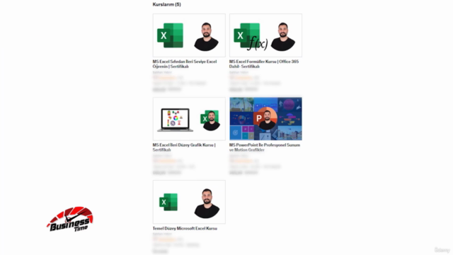 İleri Düzey Taktikler ile MS Excel Kursu – Screenshot 1