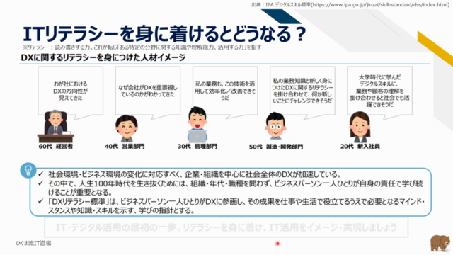 【ひぐま流】0から始める!ITリテラシー超入門講座!ITの基本を理解して、身近なIT活用をイメージできるようになろう! – Screenshot 1