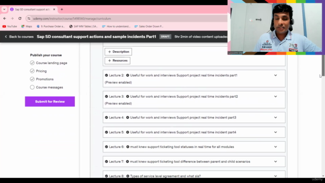 Sap SD consultant support action and 18 real time incidents – Screenshot 1
