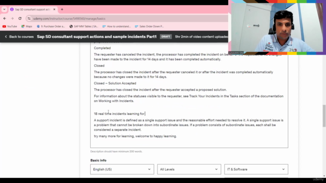 Sap SD consultant support action and 18 real time incidents – Screenshot 4