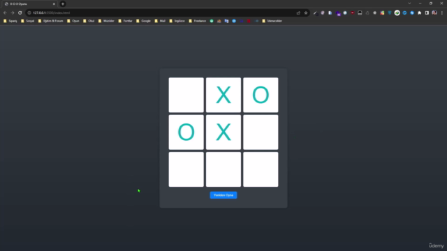 30 Günde 30 Farklı Web Projesi | HTML, CSS & JS – Screenshot 1