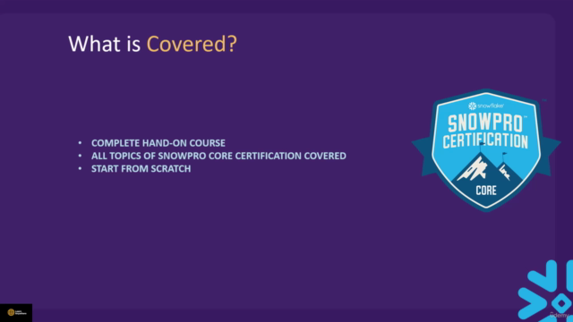 SnowPro Core Certification COF-C02 Masterclass [ MAY 2025] – Screenshot 2